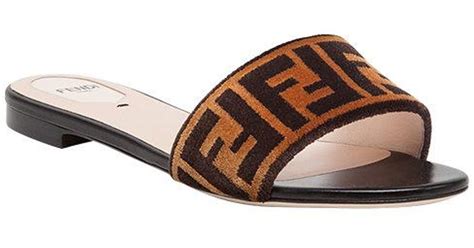 fendi flat sandals outfit|fendi open toe flat sandals.